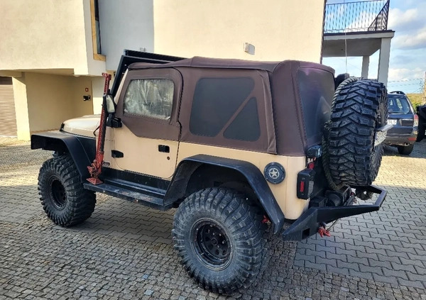 Jeep Wrangler cena 99000 przebieg: 80000, rok produkcji 2002 z Mikołów małe 92